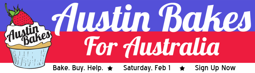 Austin Bakes for Australia